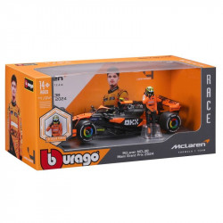 Bburago 1/24 F1 versenyautó pilótával - McLaren MCL38