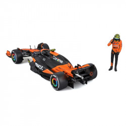 Bburago 1/24 F1 versenyautó pilótával - McLaren MCL38