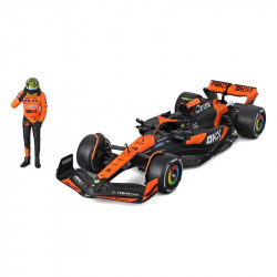 Bburago 1/24 F1 versenyautó pilótával - McLaren MCL38