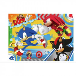 Puzzle 4x100 - Sonic 100-499 darabos puzzle Ravensburger