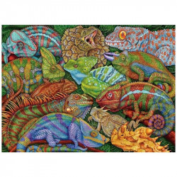 Puzzle 300 db - Lenyűgöző hüllők 100-499 darabos puzzle Ravensburger