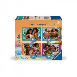 Puzzle 4in1 - Vaiana 2 100-499 darabos puzzle Ravensburger