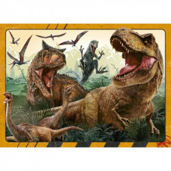 Puzzle 4x100 - Jurassic world