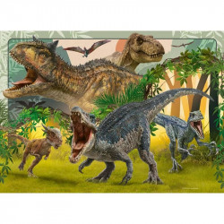 Puzzle 4x100 - Jurassic world