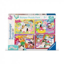 Puzzle 4x100 - Squishmallows 100-499 darabos puzzle Ravensburger