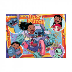 Puzzle 4x100 - Stitch 100-499 darabos puzzle Ravensburger