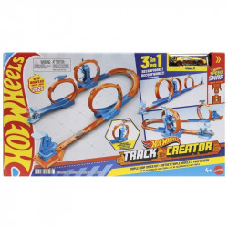 Hot wheels track creator - tripla hurok pálya Autópálya, parkolóház Hot Wheels