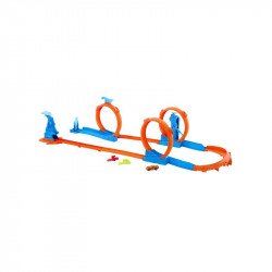 Hot wheels track creator - tripla hurok pálya Autópálya, parkolóház Hot Wheels