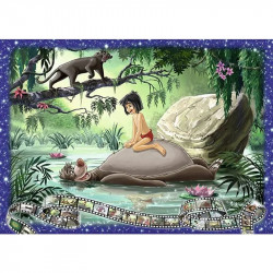 Puzzle 1000 db - Dzsungel könyve 1000-2999 darabos puzzle Ravensburger