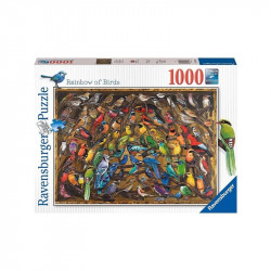 Puzzle 1000 db - Örvénylő madarak 1000-2999 darabos puzzle Ravensburger
