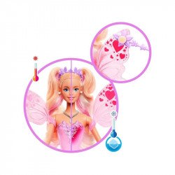 Barbie dreamtopia színváltó tündér Baba, babakocsi Barbie