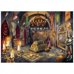 Puzzle 1000 db - A vámpír kastélya 1000-2999 darabos puzzle Ravensburger