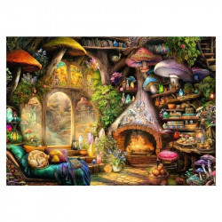 Puzzle 1000 db - Gombaházikó 1000-2999 darabos puzzle Ravensburger
