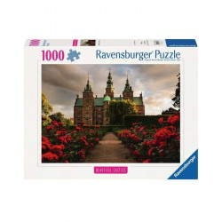 Puzzle 1000 db - Rosenborg kastély, Dánia 1000-2999 darabos puzzle Ravensburger