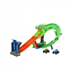 Hot wheels Monster trucks sárkányfutam pályaszett Autópálya, parkolóház Hot Wheels