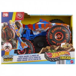 Hot wheels Monster trucks távirányítós mega tiger shark Autó, jármű Hot Wheels