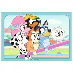 Puzzle 2x12 db - Bluey 1-99 darabos puzzle Ravensburger