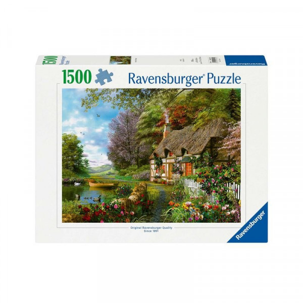 Puzzle 1500 db - Vidéki házikó