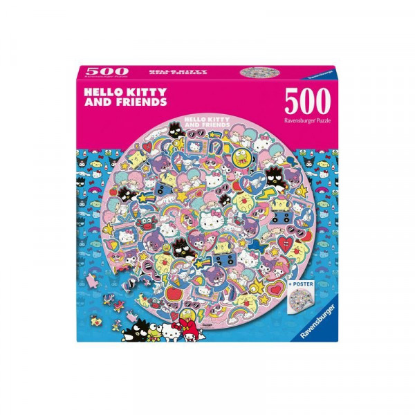 Körpuzzle 500 db - Hello Kitty
