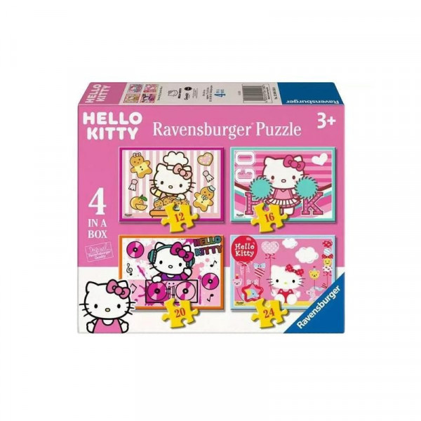 Puzzle 4in1 - Hello Kitty