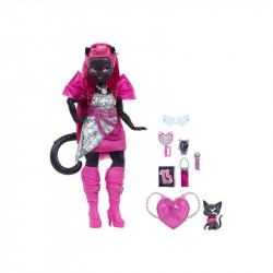 Monster High baba - Catty noir Baba, babakocsi Mattel