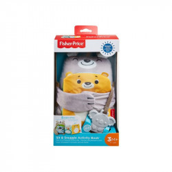 Fisher-Price Macis puha foglalkoztató könyvecske Bébijáték, kellék Fisher-Price