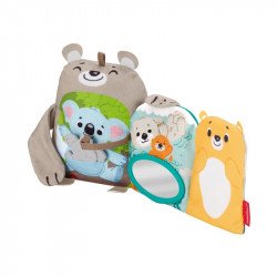 Fisher-Price Macis puha foglalkoztató könyvecske Bébijáték, kellék Fisher-Price
