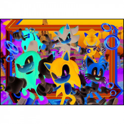 Clementoni 180 db puzzle - Sonic 4 100-499 darabos puzzle Clementoni