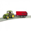 John Deere 6920 traktor billenő pótkocsi