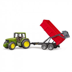 John Deere 6920 traktor billenő pótkocsi