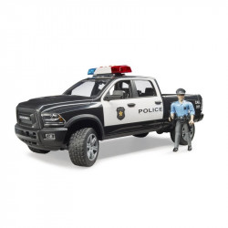 RAM 2500 Rendőrautó rendőrrel és tartozékokkal