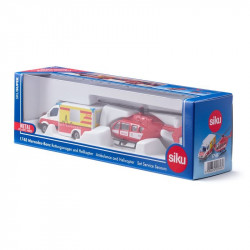 Mercedes-Benz mentőautó Autó, jármű SIKU