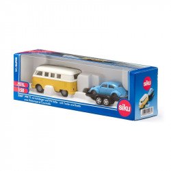 VW T1 utánfutóval Autó, jármű SIKU