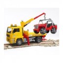 MAN TGA autómentő teherautó terepjáróval