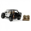 Jeep Wrangler Unlimited Rubicon rendőrautó rendőrrel és L +S modullal