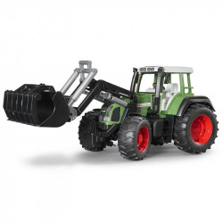 John Deere 6920 traktor homlokrakodóval Autó, jármű Bruder