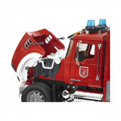 MACK Granite tűzoltóautó létrával, vízpumpával és L +S modullal