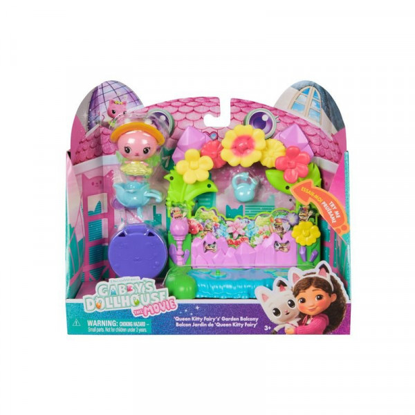 Gabi babaháza mozi - Kristály kert erkély Gabi babaháza mozi - Kristály kert erkély