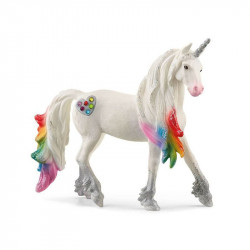 Schleich Ranbow love unicorn stallion Állatfigura, állatszett Schleich