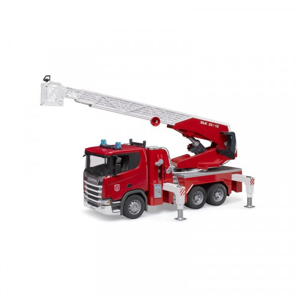 Scania Super 560R tűzoltóautó létrával, vízpumpával és L+S modullal