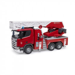 Scania Super 560R tűzoltóautó létrával, vízpumpával és L+S modullal