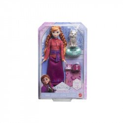 Jégvarázs - Anna és a kis sarkiróka Baba, babakocsi Mattel