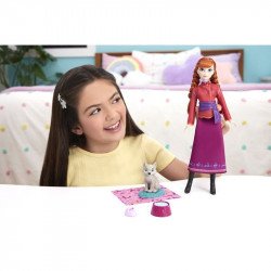 Jégvarázs - Anna és a kis sarkiróka Baba, babakocsi Mattel