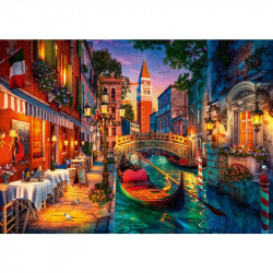 Puzzle 1000 db - Velence, hajókázás