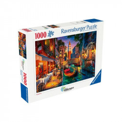 Puzzle 1000 db - Velence, hajókázás 1000-2999 darabos puzzle Ravensburger