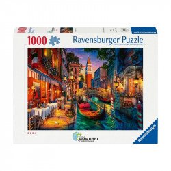 Puzzle 1000 db - Velence, hajókázás 1000-2999 darabos puzzle Ravensburger