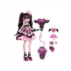 Monster high misztikus mulatság baba - Draculaura Baba, babakocsi Mattel