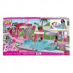 Barbie medencés buli Baba, babakocsi Barbie