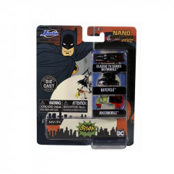 Simba: Batman 3db-os B Nano Cars Autó, jármű JADA