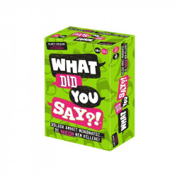 What did you say? társasjáték Társasjáték felnőtteknek Nincs